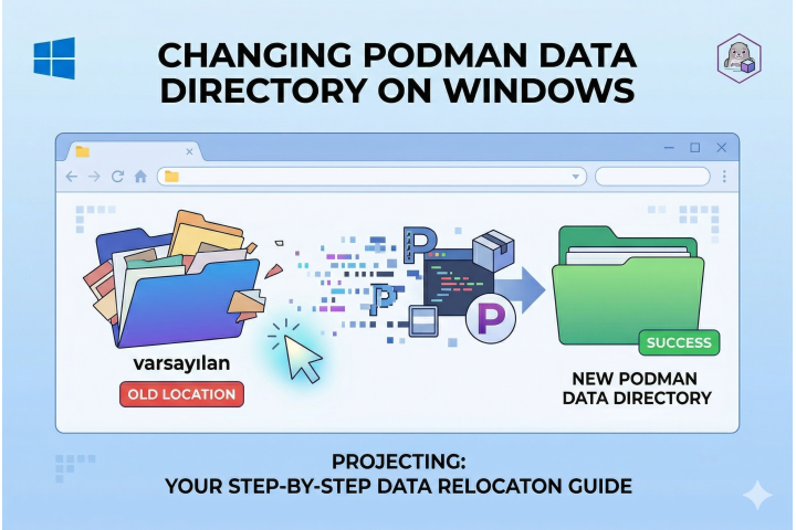 Changing Podman Data Directory on Windows Article Image