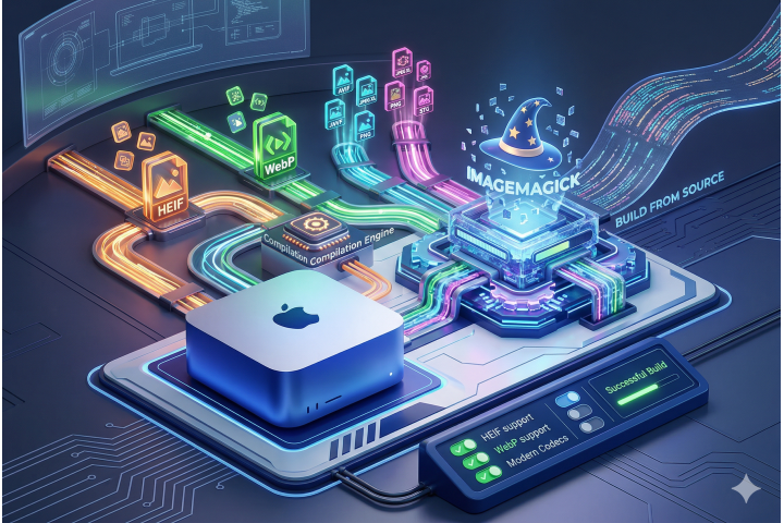 Building ImageMagick from Source with HEIF, WebP, and Modern Codecs on macOS Article Image